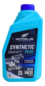 Óleo Sintético 5W30 Oil API SM 1 Litro - Motorlub