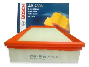 Filtro de Ar Motor Bosch Gol Parati Saveiro 1.6 1.8
