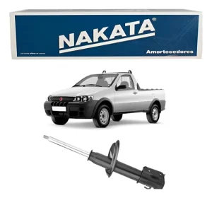 Par de Amortecedores Nakata Fiat Strada 2001 a 2020