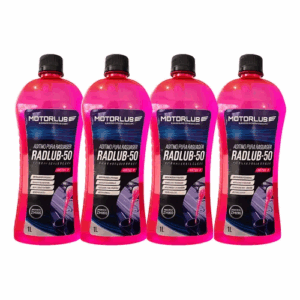 4 Litros De Aditivo Rosa Para Radiador Pronto 1L - Radlub-50